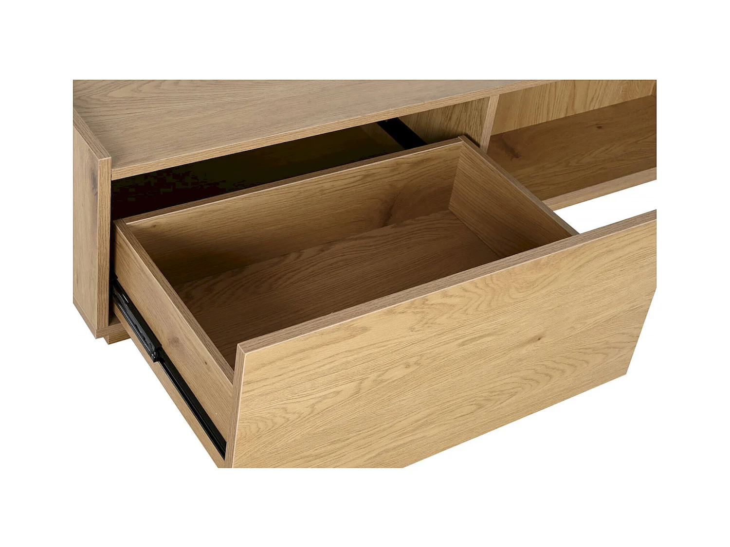 Table basse élégance naturelle en chêne pour salon