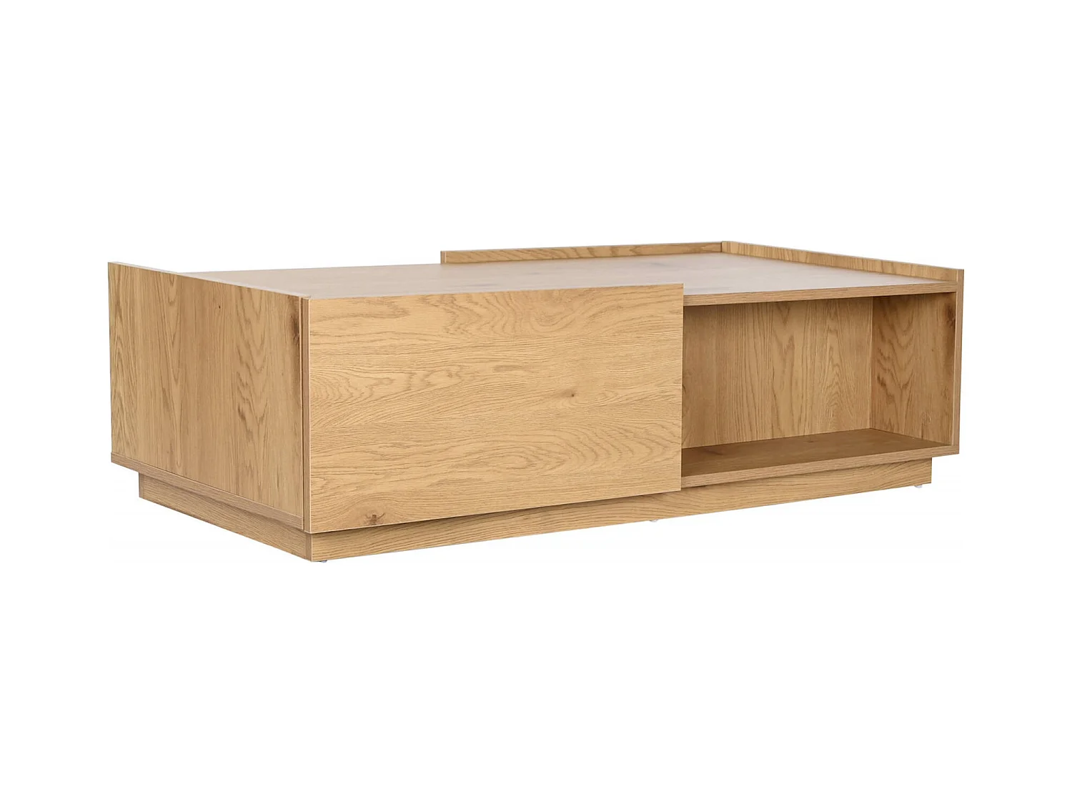 Table basse élégance naturelle en chêne pour salon