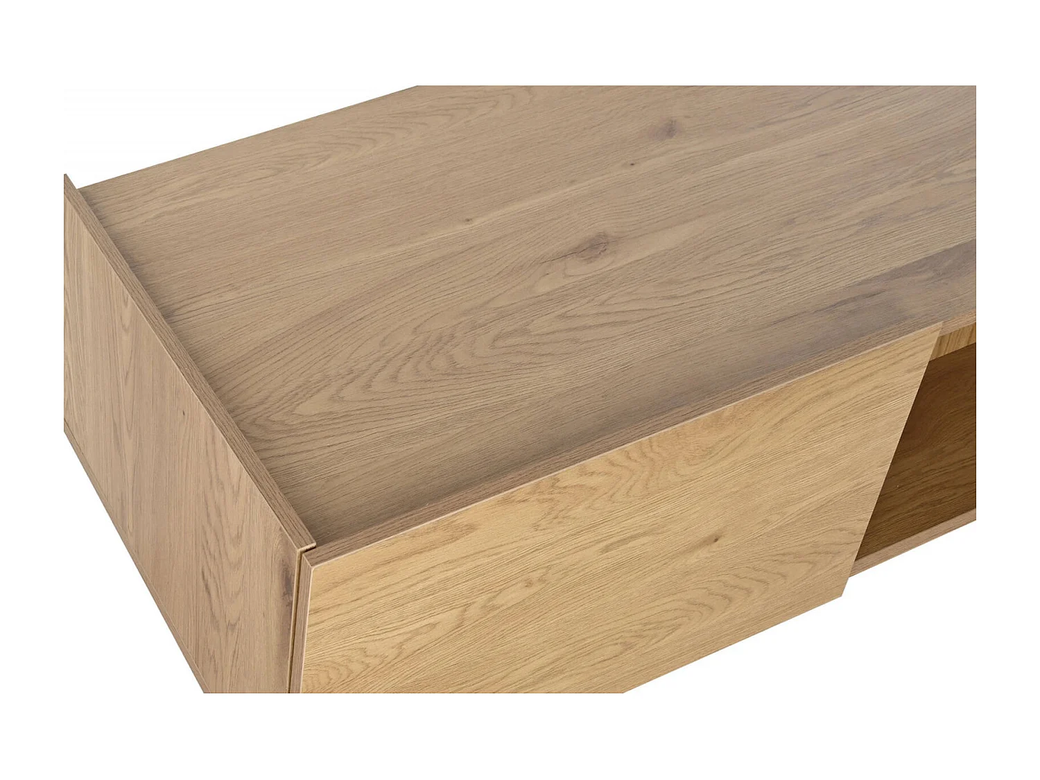 Table basse élégance naturelle en chêne pour salon