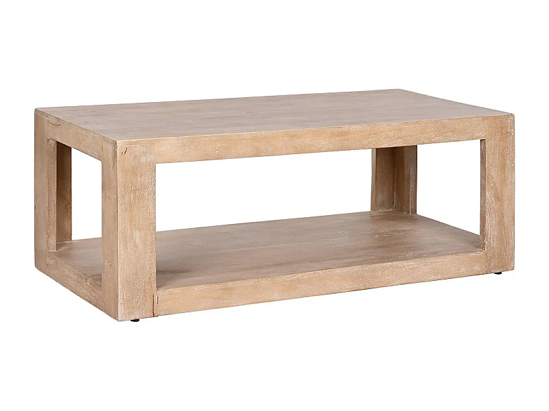 Table basse en bois massif élégance durable et naturelle