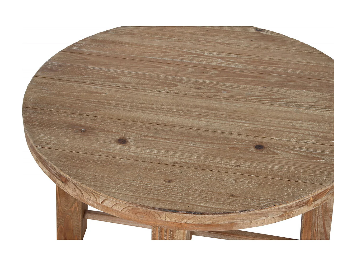 Table basse élégance épicéa marron pour salon chic