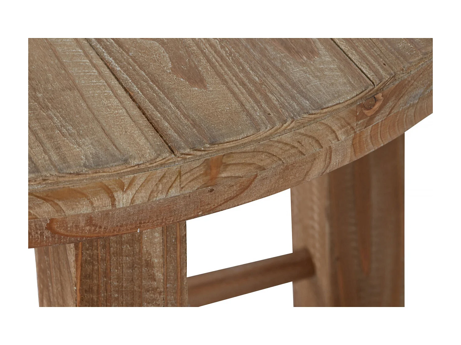 Table basse élégance épicéa marron pour salon chic