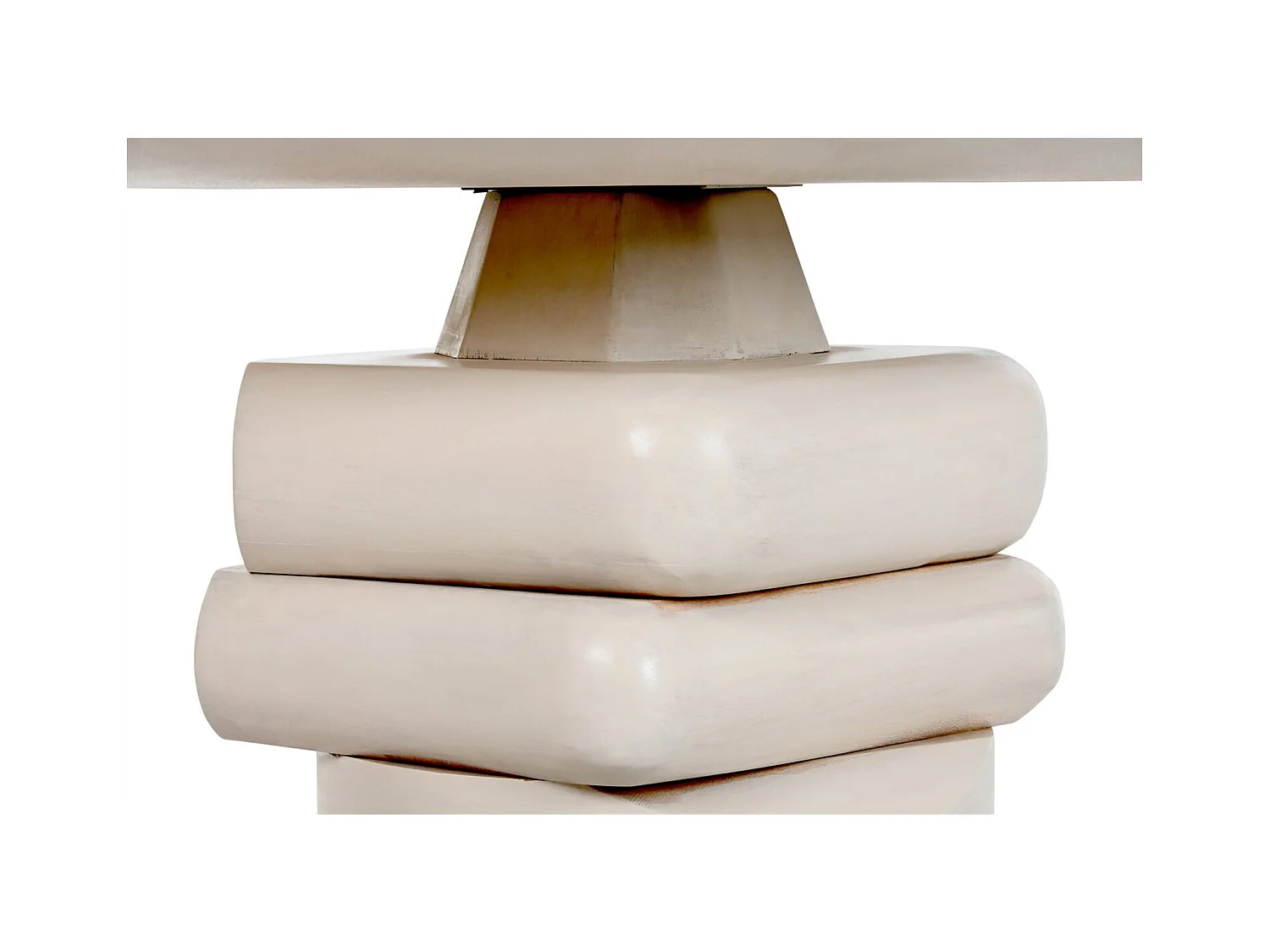 Table basse en bois gris élégance contemporaine