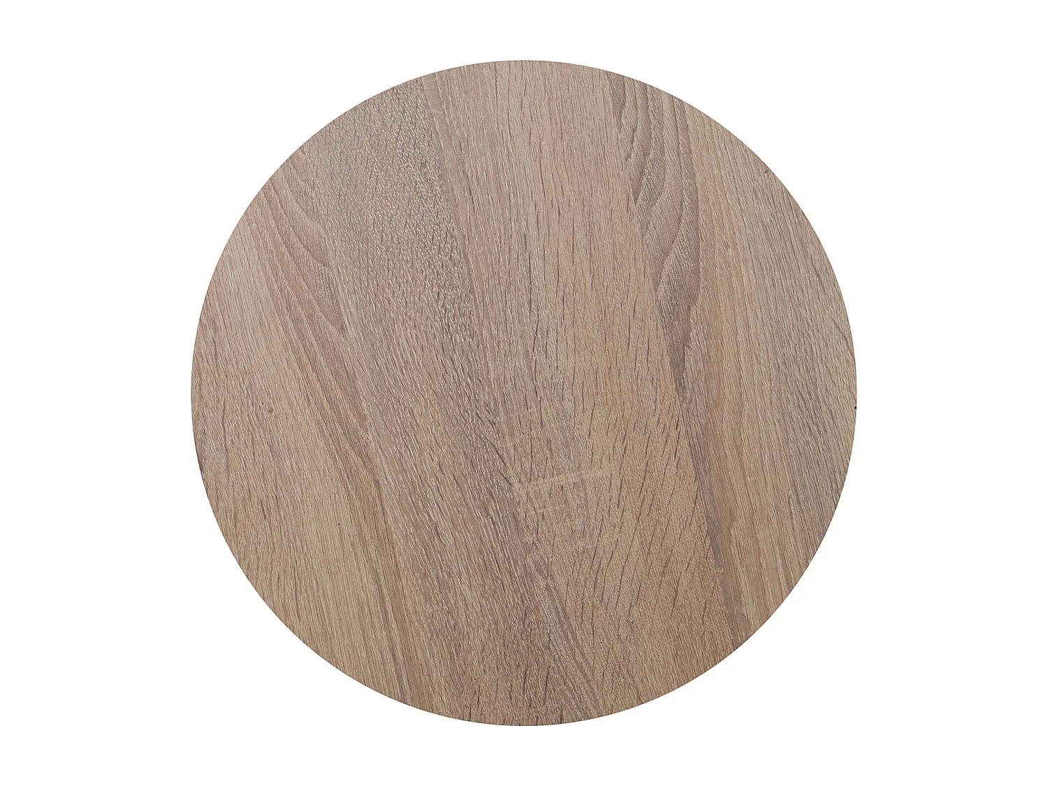 Table gigogne design bois et pieds chromés pour salon