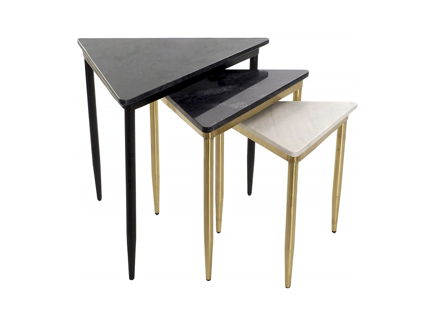 Table gigogne marbre pour élégance intemporelle