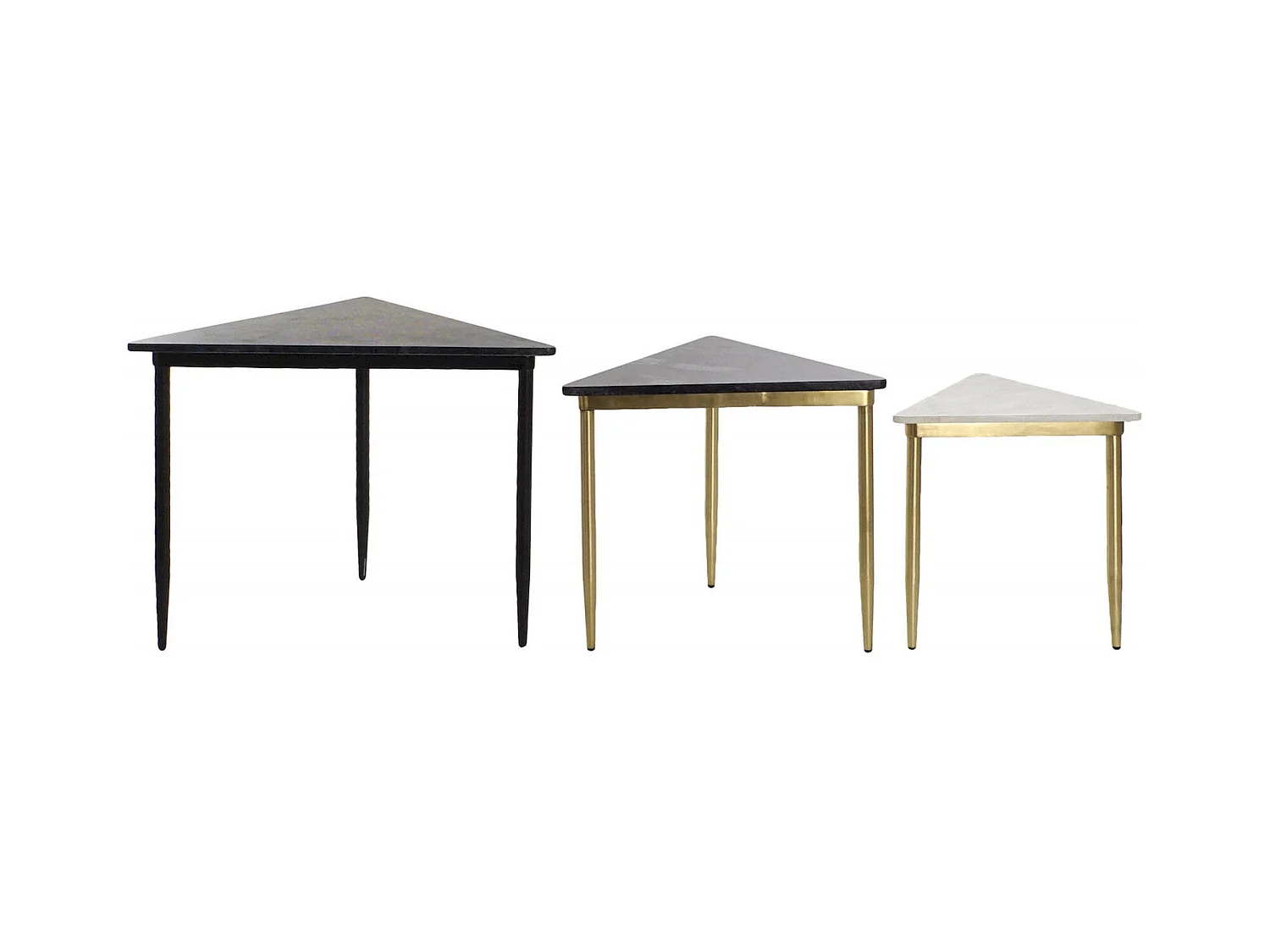 Table gigogne marbre pour élégance intemporelle