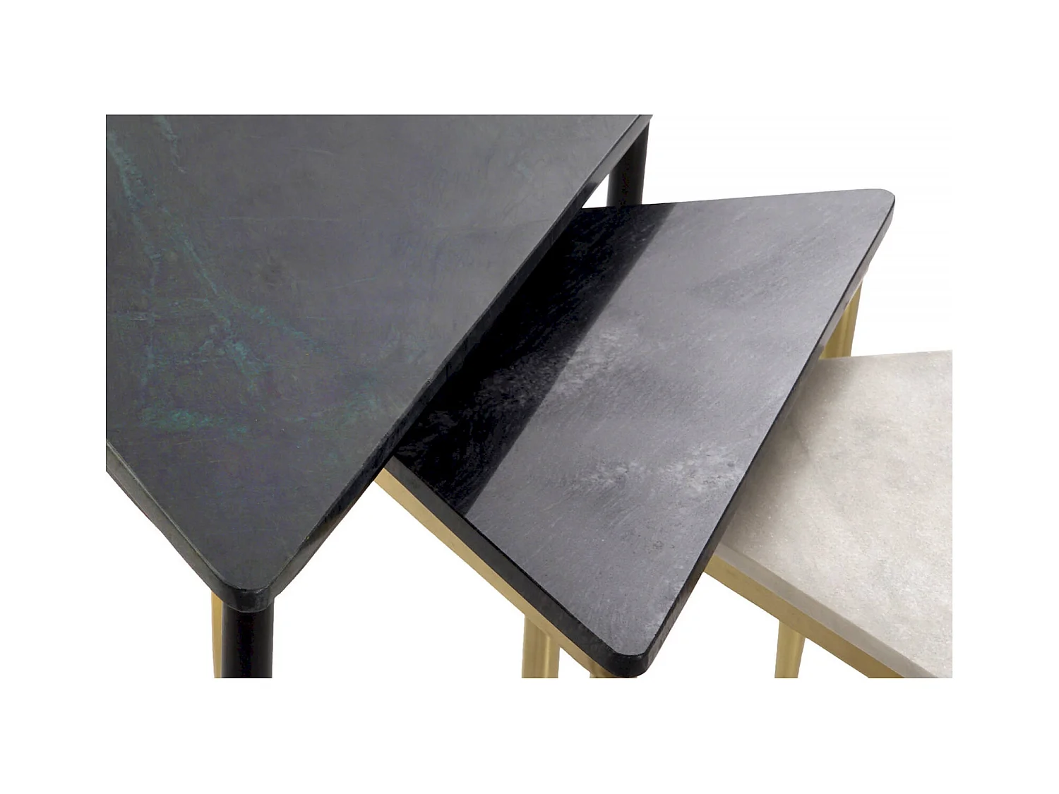 Table gigogne marbre pour élégance intemporelle