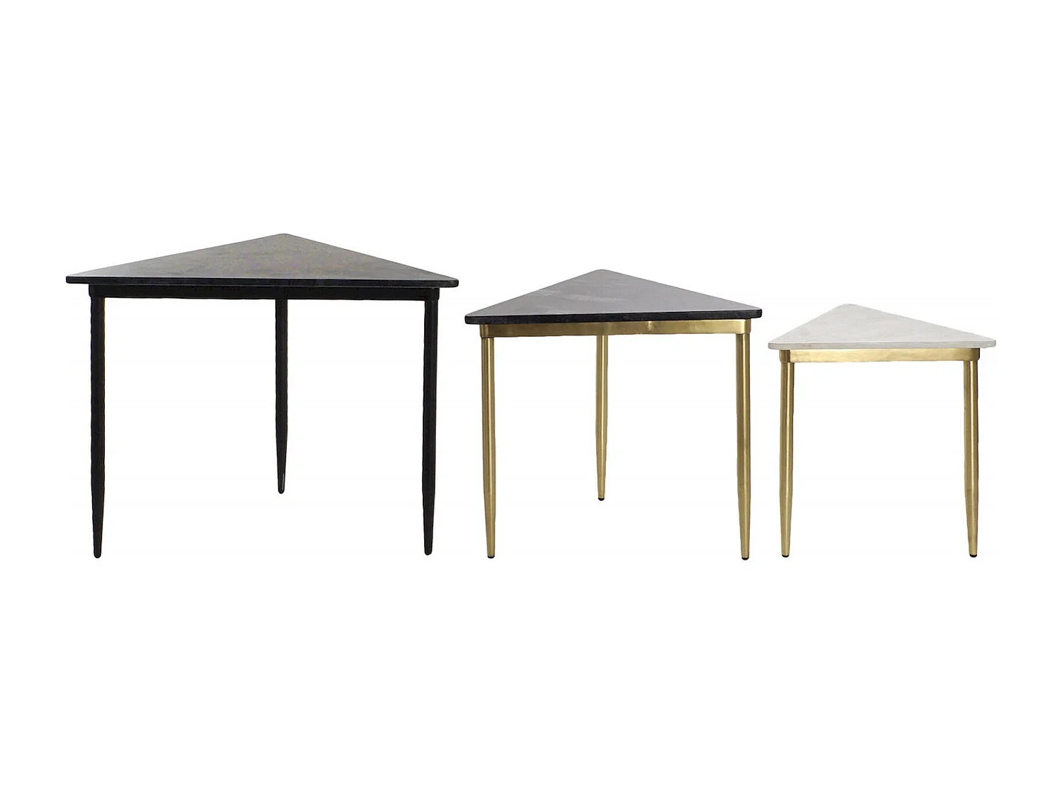 Table gigogne marbre pour élégance intemporelle