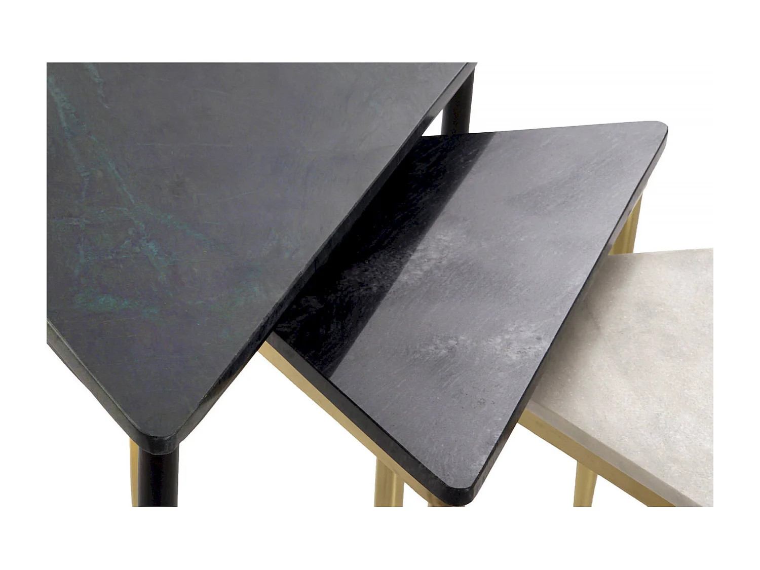 Table gigogne marbre pour élégance intemporelle