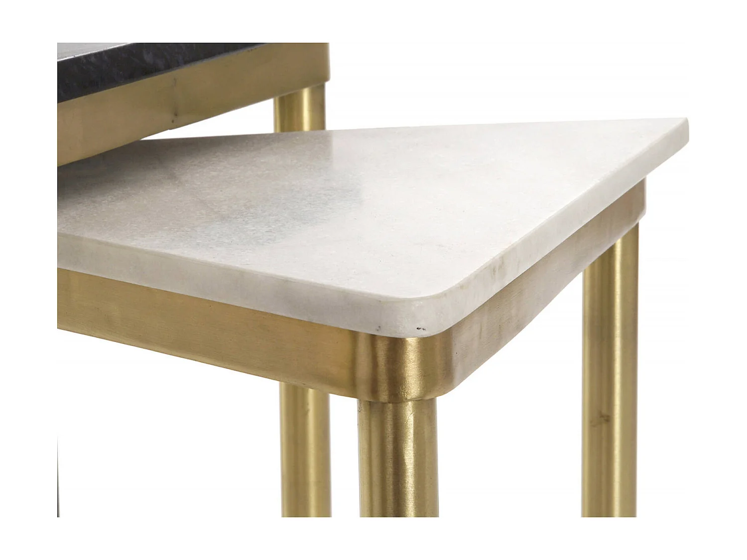 Table gigogne marbre pour élégance intemporelle