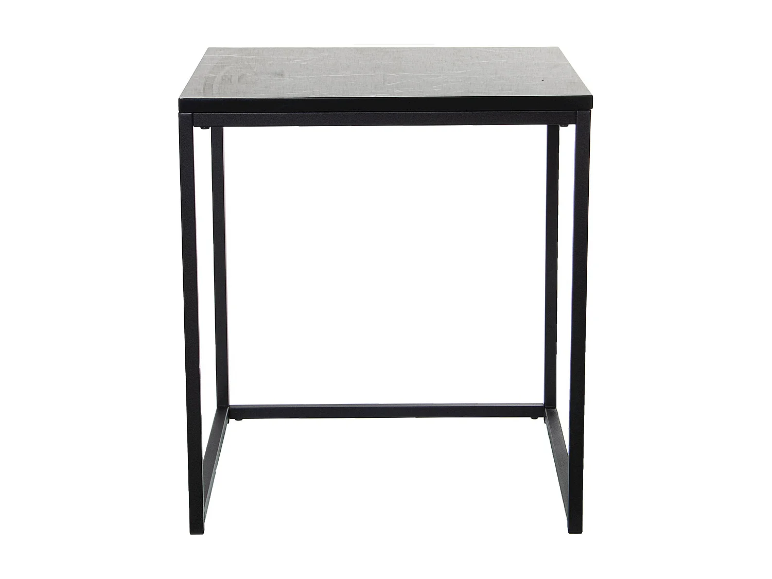 Table gigogne effet marbre pour un salon chic et moderne