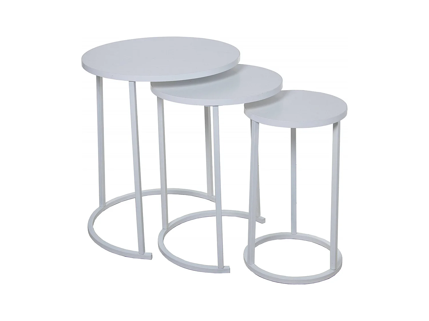 Table gigogne épurée pour intérieur chic et pratique