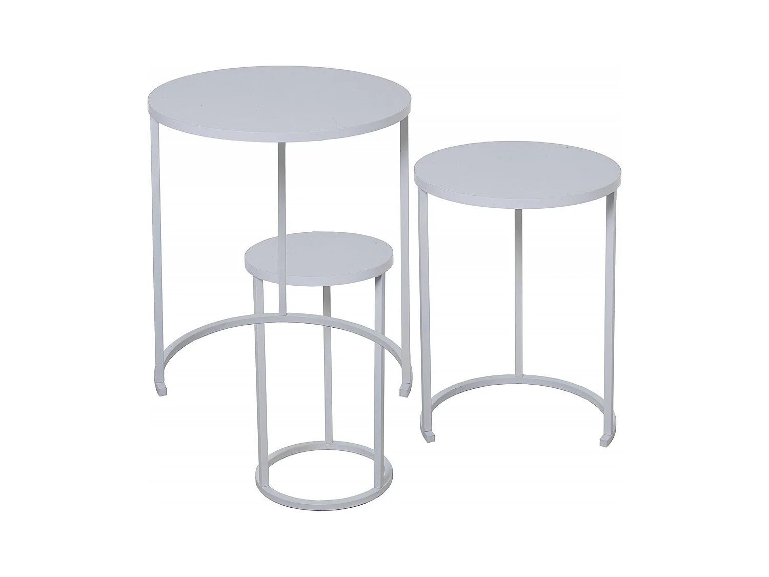 Table gigogne épurée pour intérieur chic et pratique