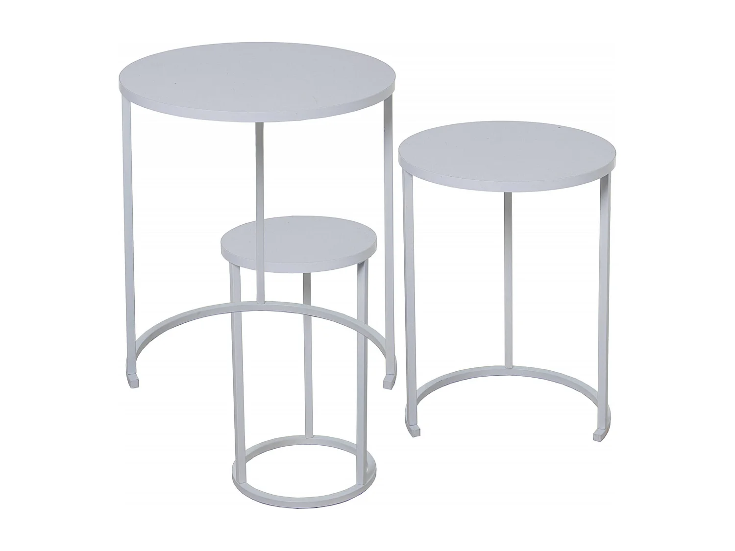 Table gigogne épurée pour intérieur chic et pratique