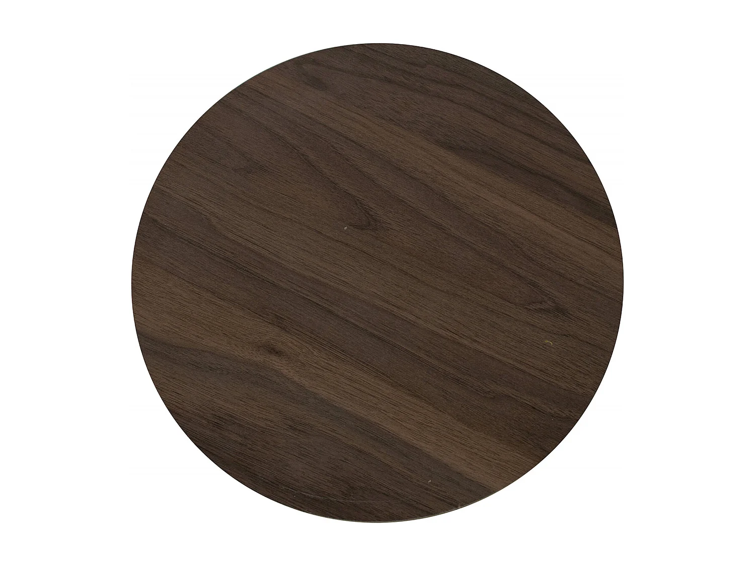 Table gigogne élégance noyer et touches dorées