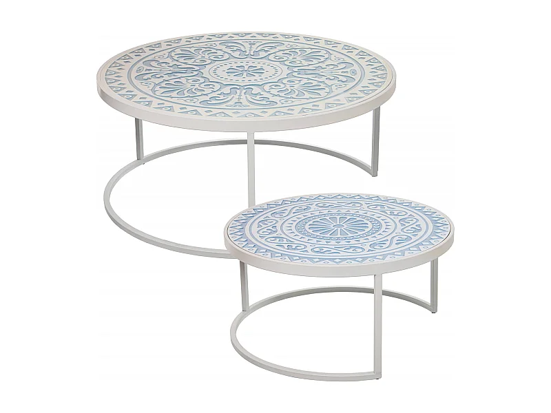 Table gigogne bois élégant pour salon moderne