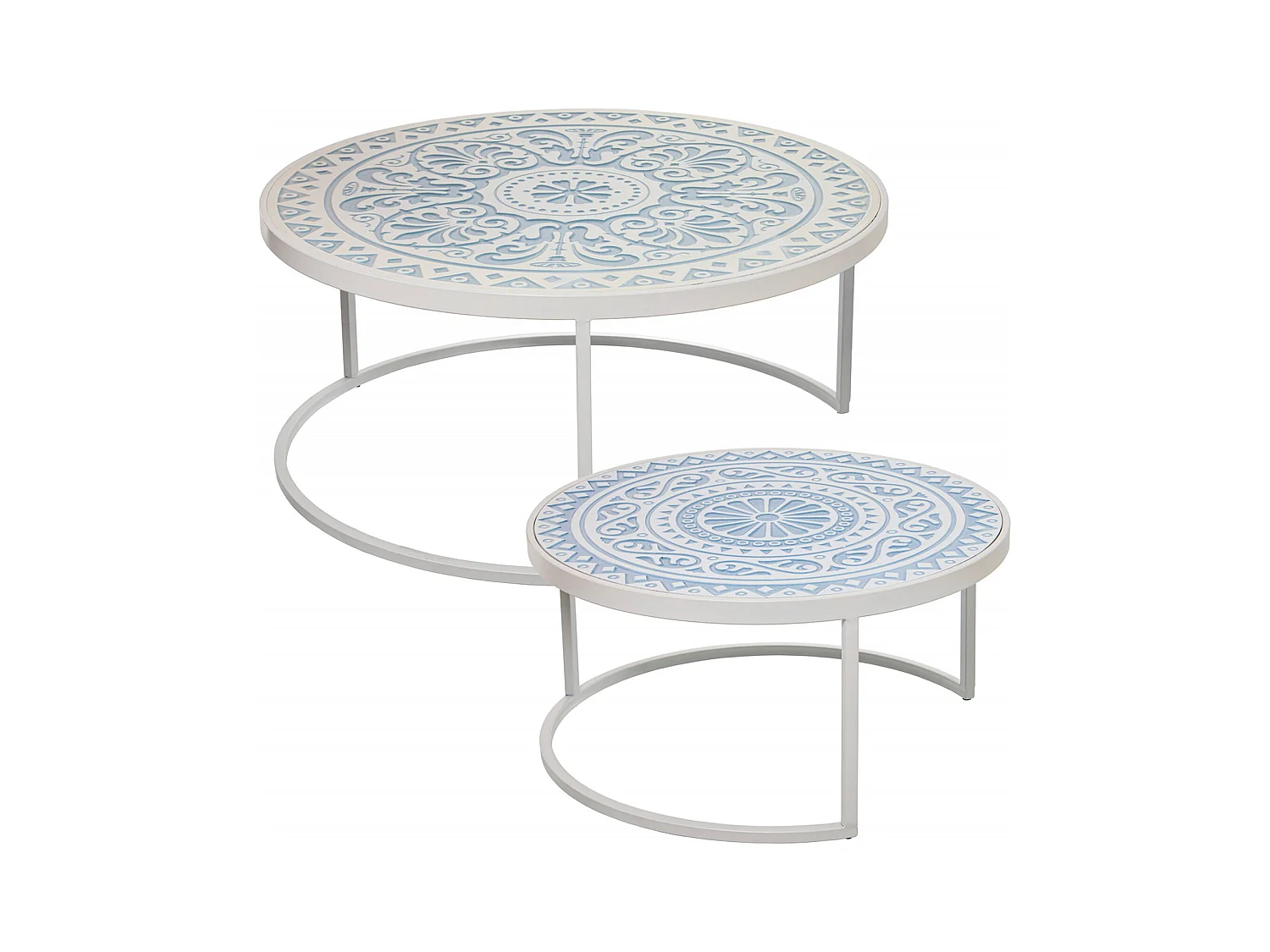 Table gigogne bois élégant pour salon moderne