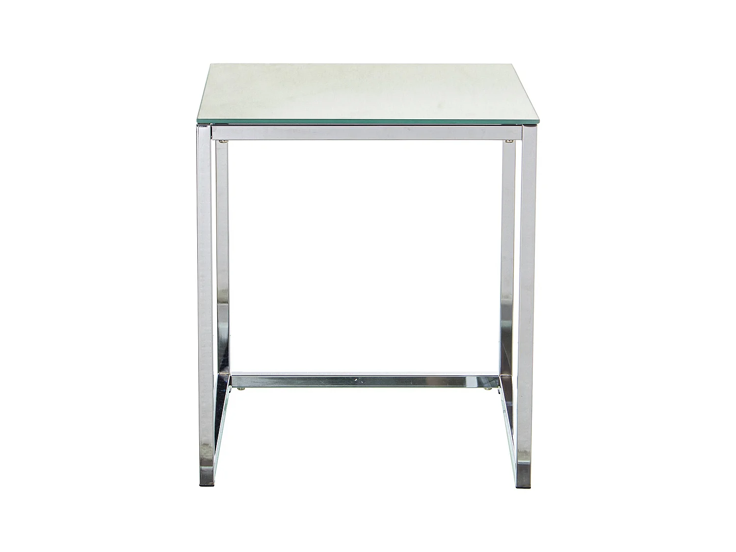 Table gigogne élégance métal et verre pour salon