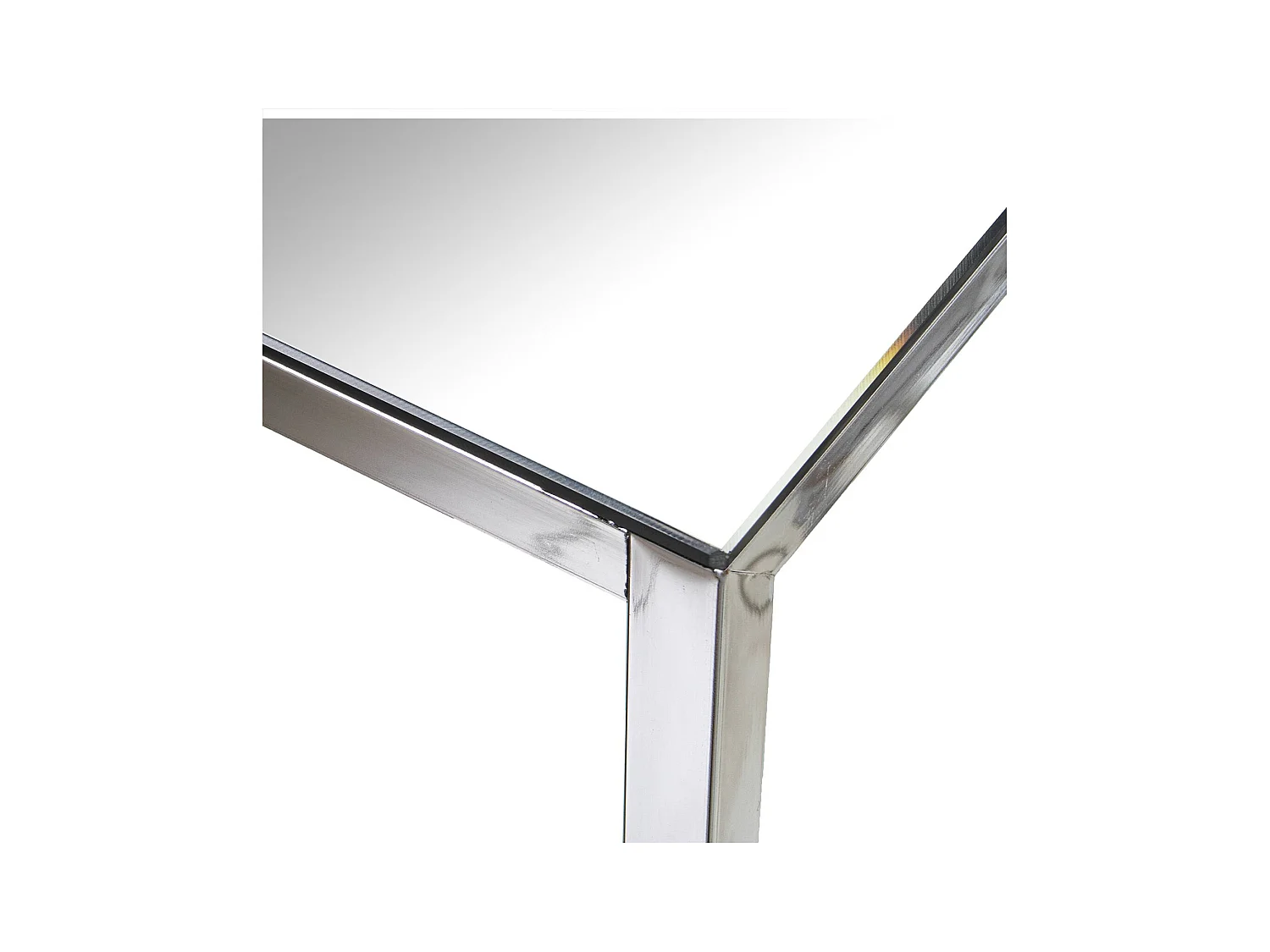 Table gigogne élégance métal et verre pour salon