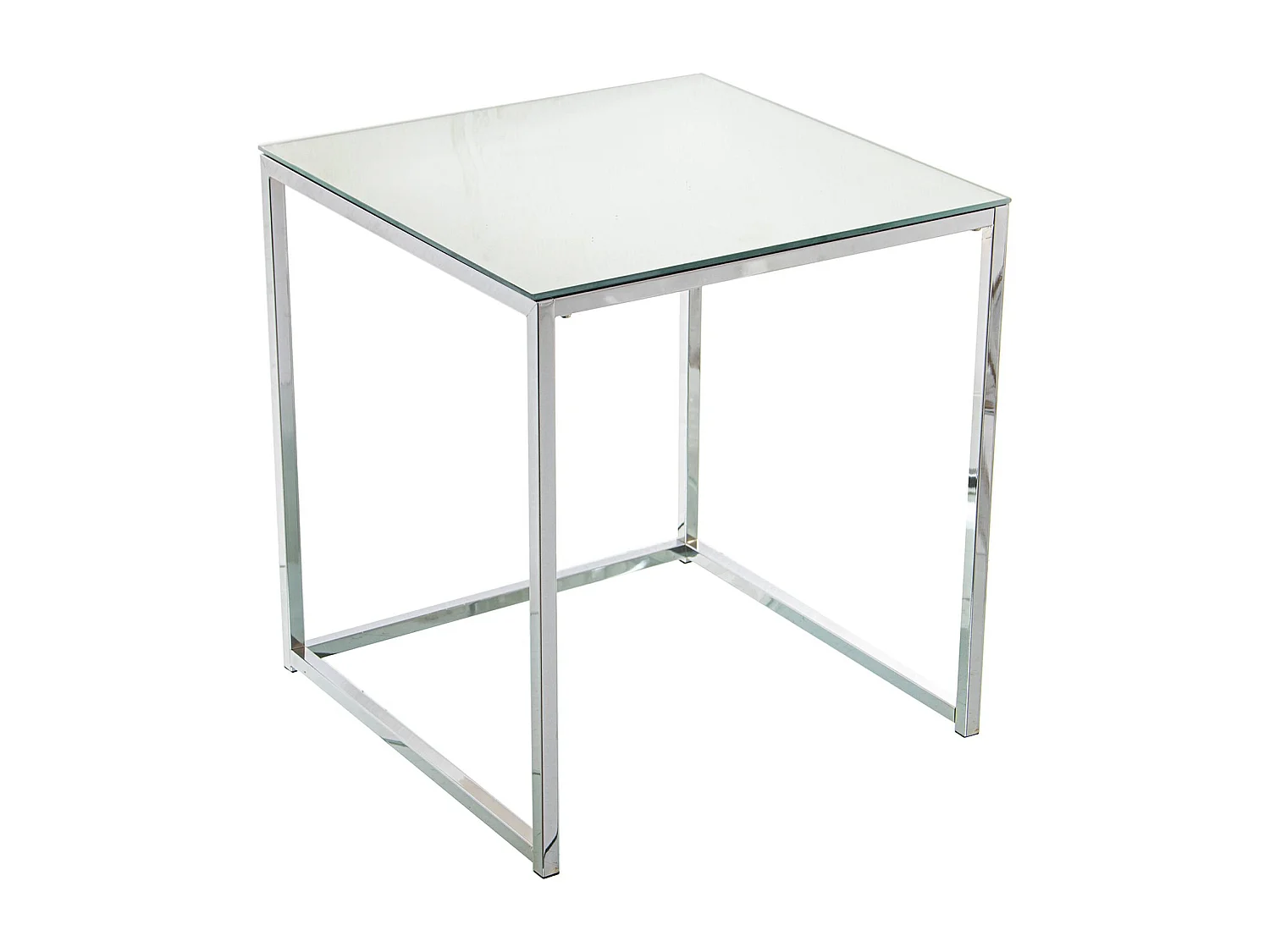 Table gigogne élégance métal et verre pour salon