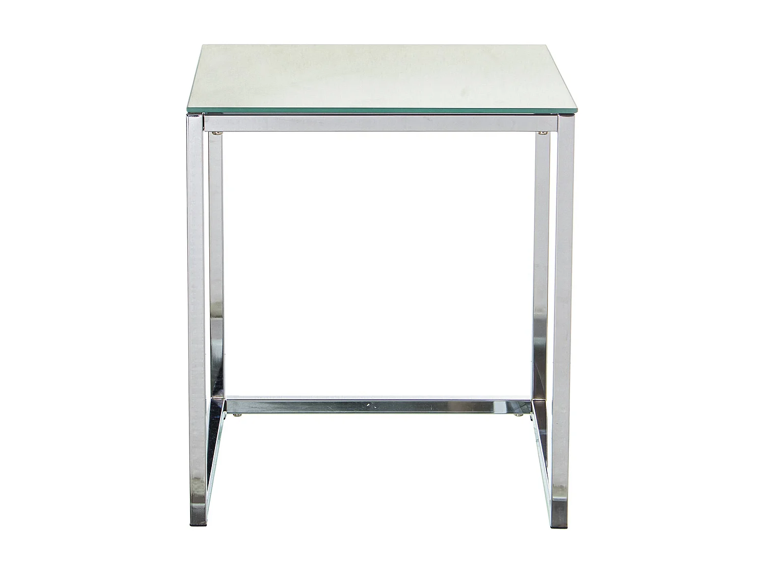 Table gigogne élégance métal et verre pour salon