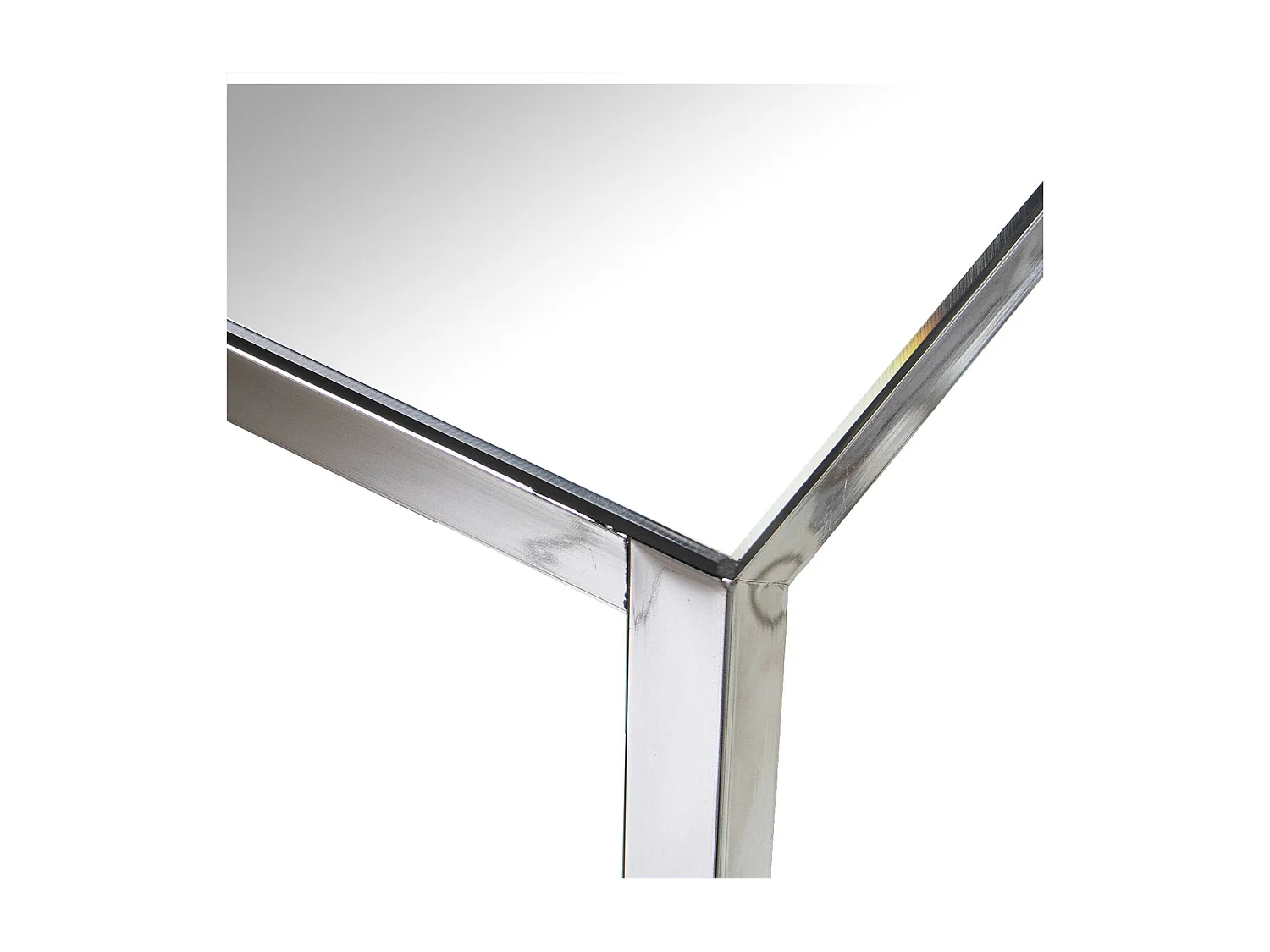 Table gigogne élégance métal et verre pour salon