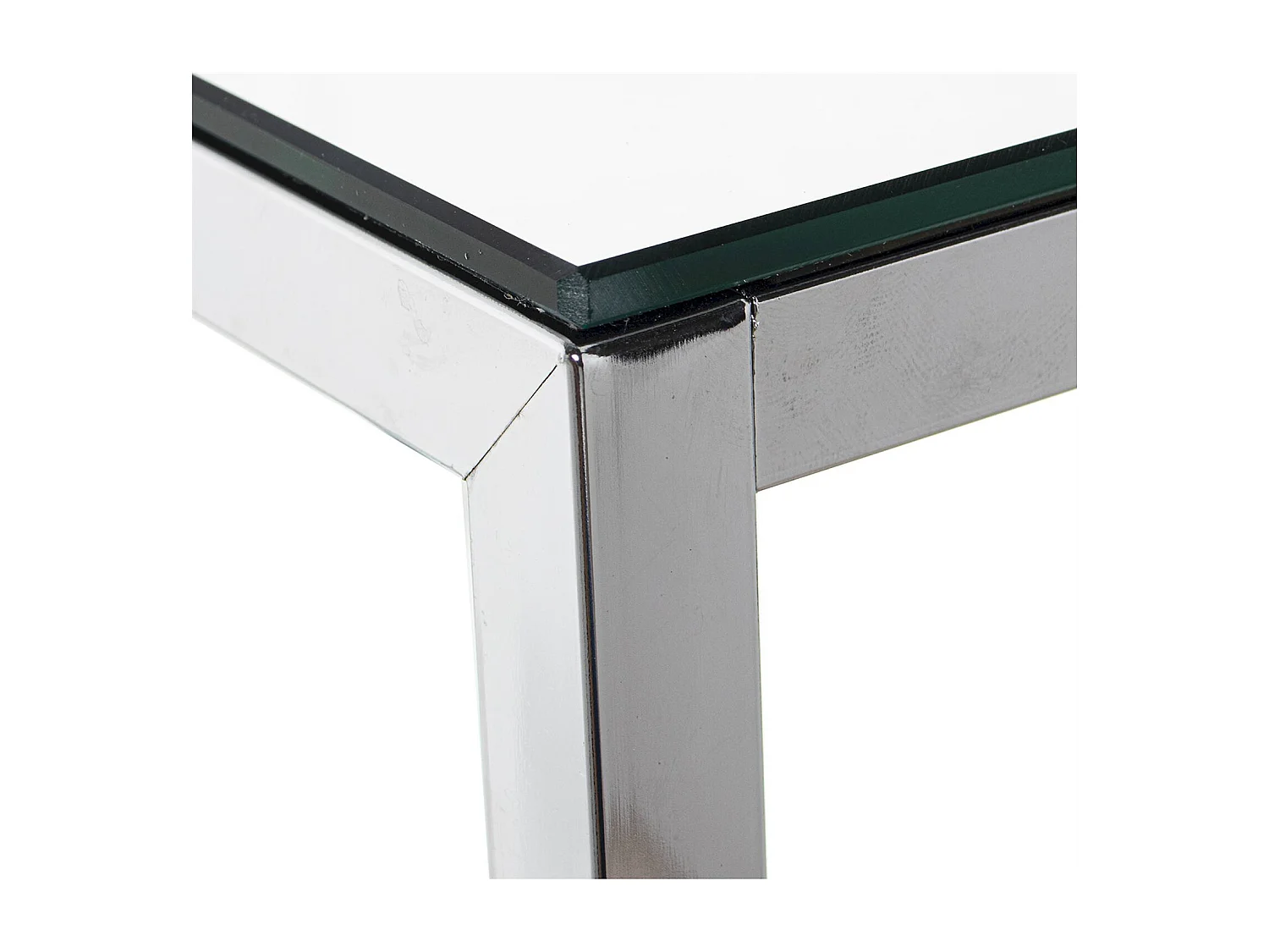 Table gigogne élégance métal et verre pour salon