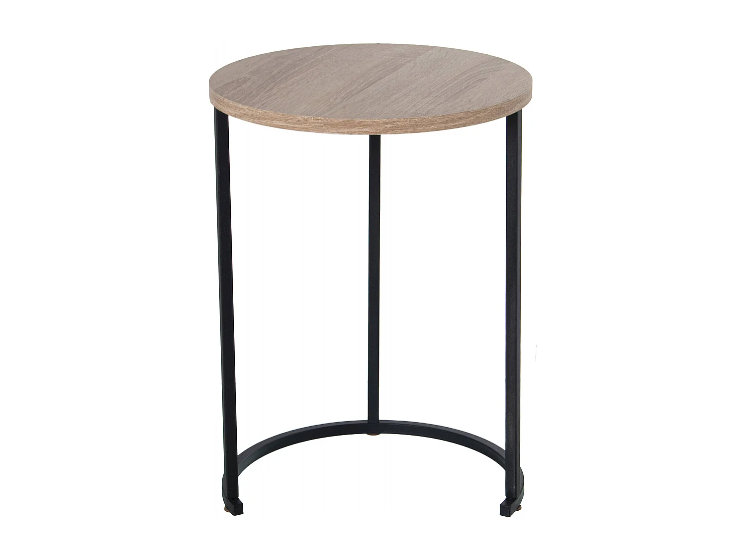 Table gigogne chêne noir élégante et moderne