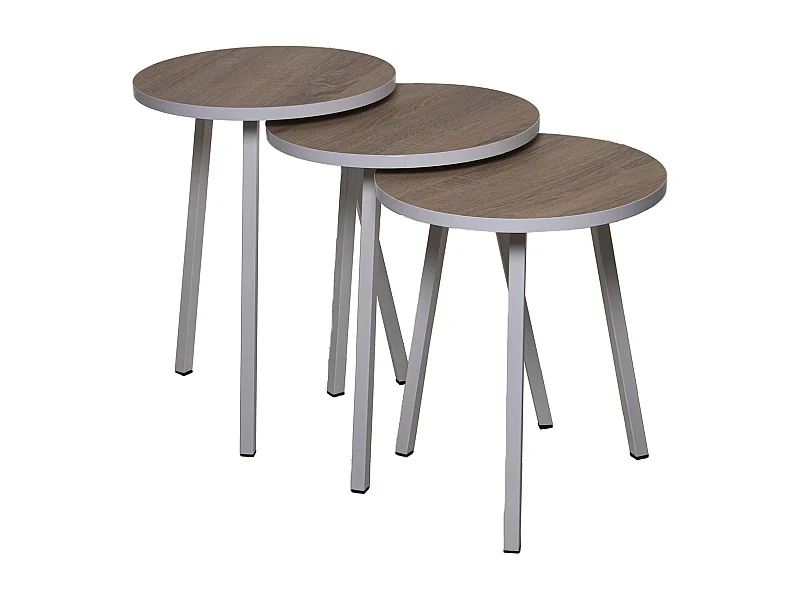Table gigogne élégante pour intérieur moderne et cosy