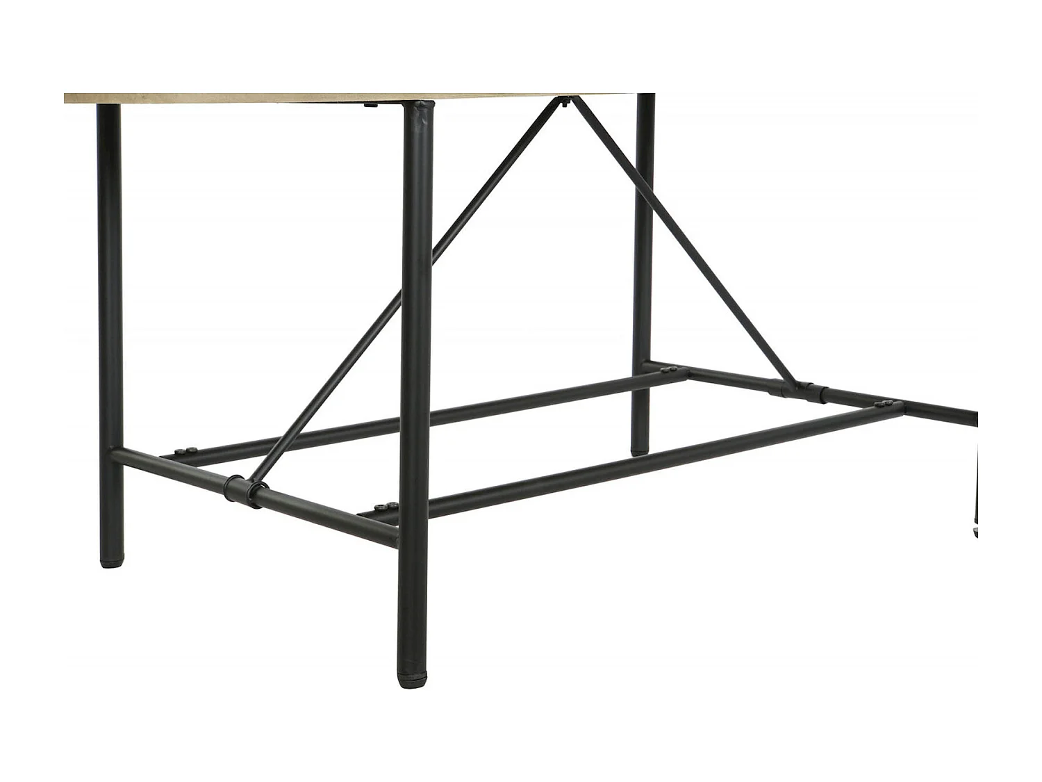 Table basse élégance bois et métal pour salon moderne