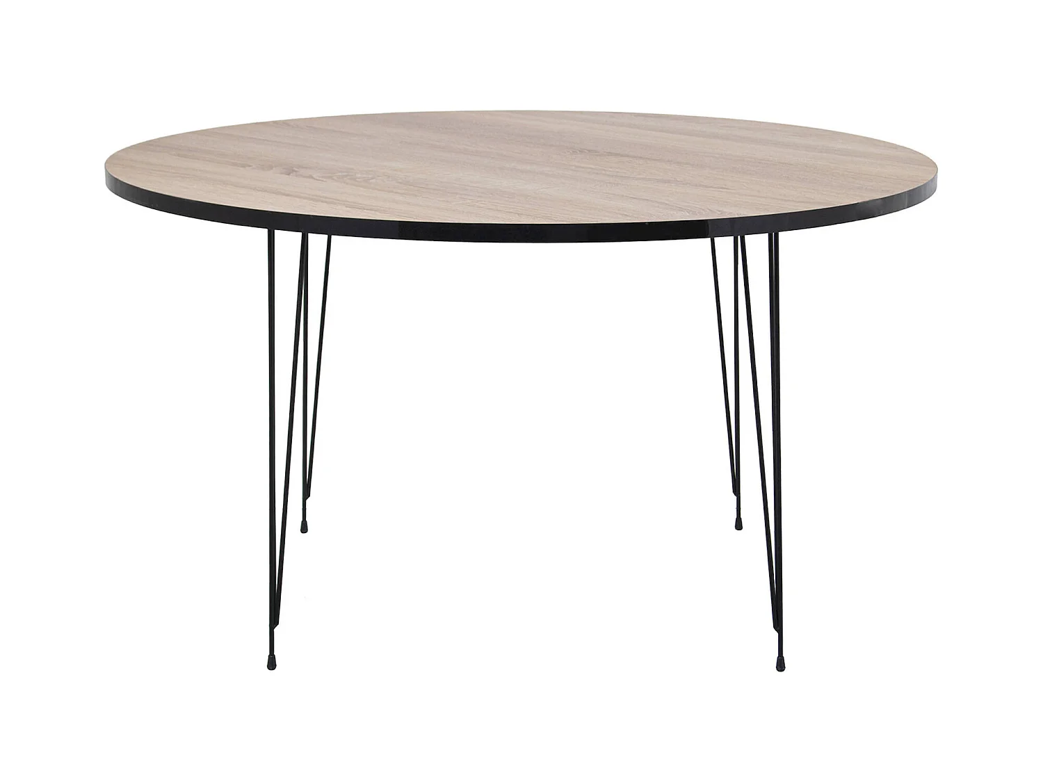 Table basse élégante bois et métal style robuste