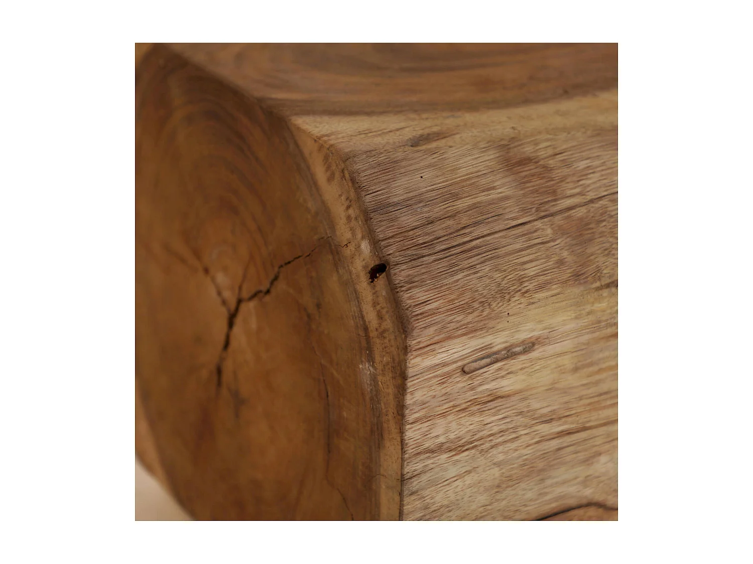 Table Basse Ethnique en Suar Naturel