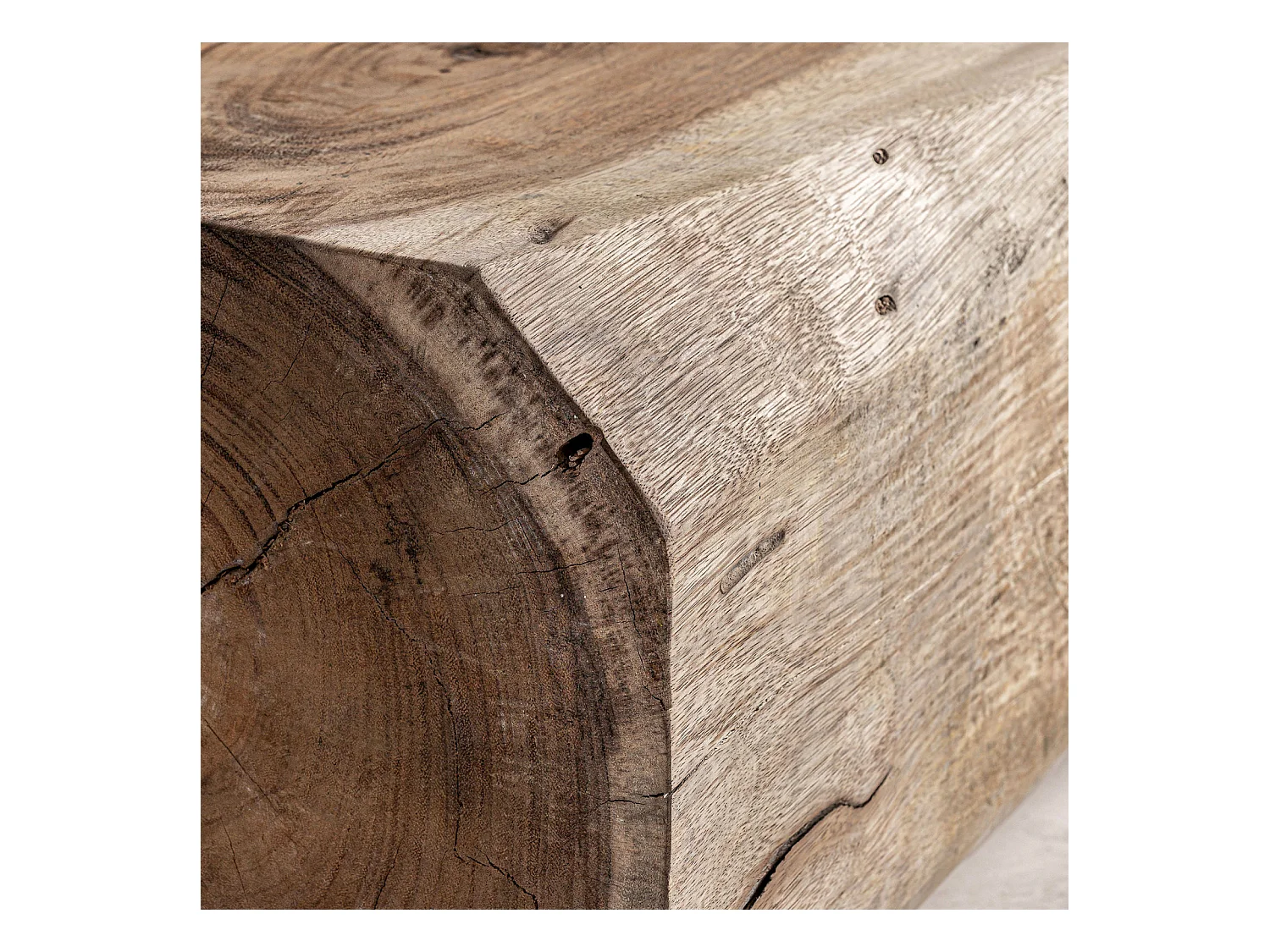 Table Basse Ethnique en Suar Naturel