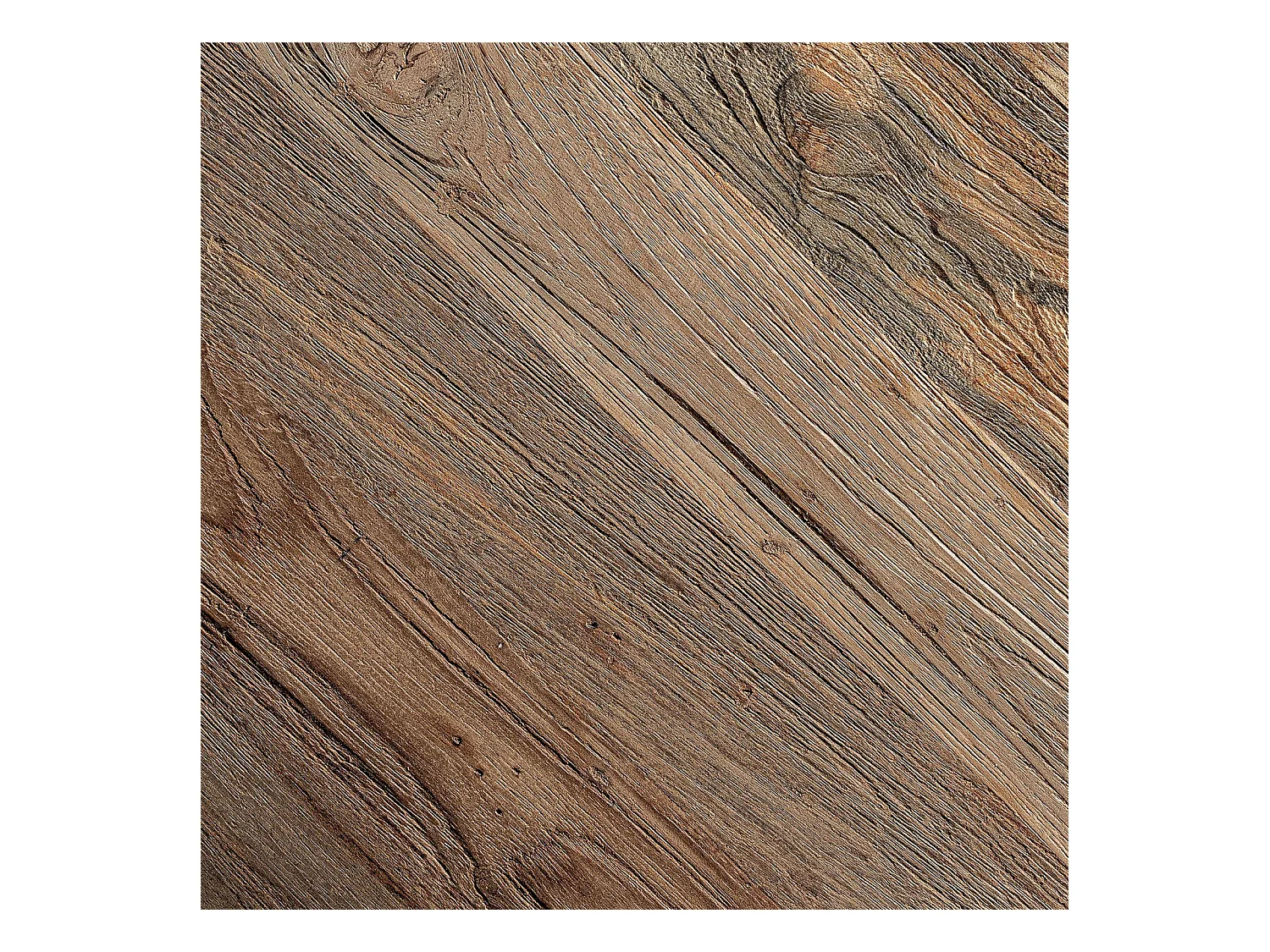 Table basse contemporaine en teka recyclé Vical