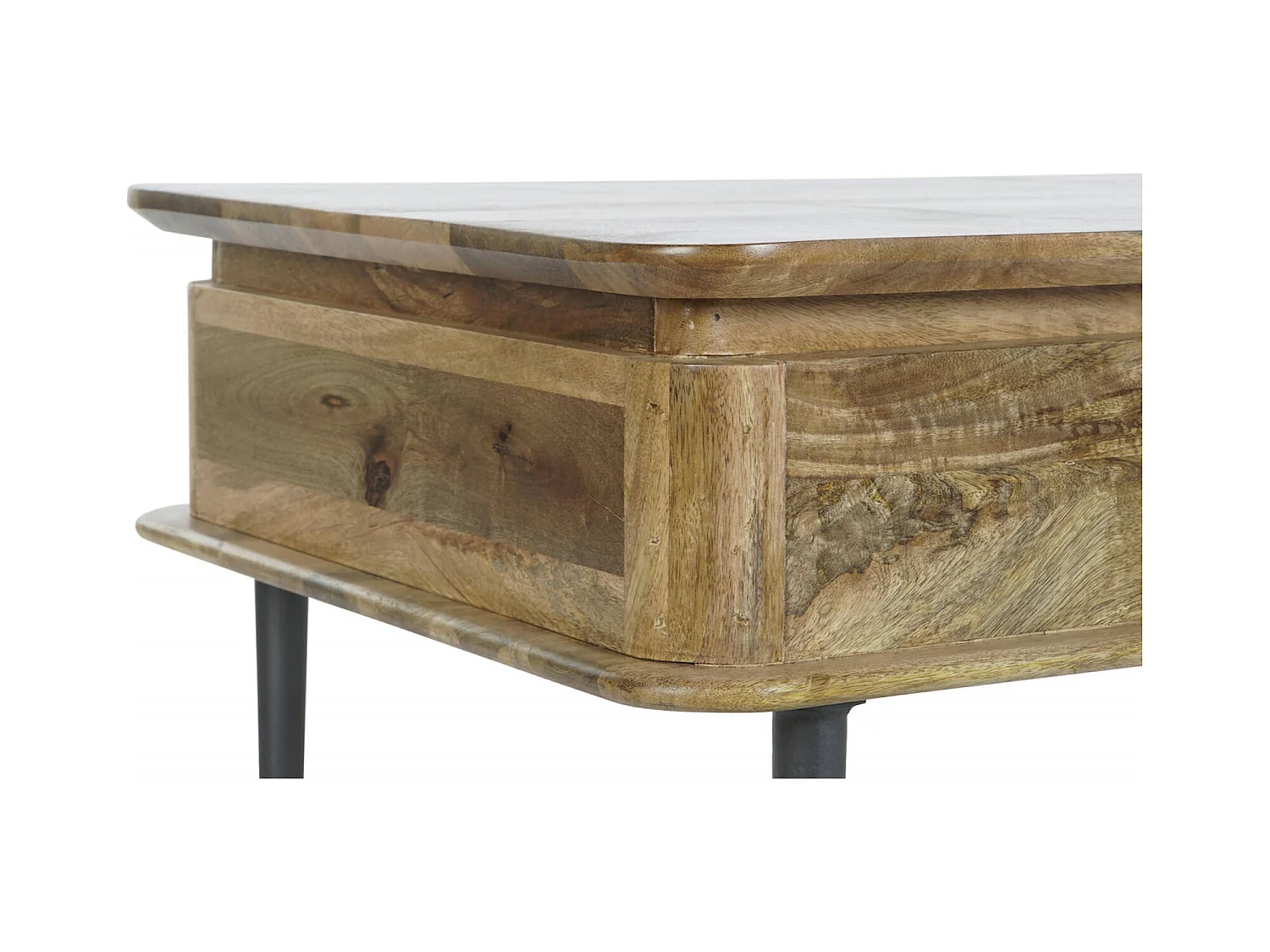 Table basse bois et métal pour salon moderne et cosy