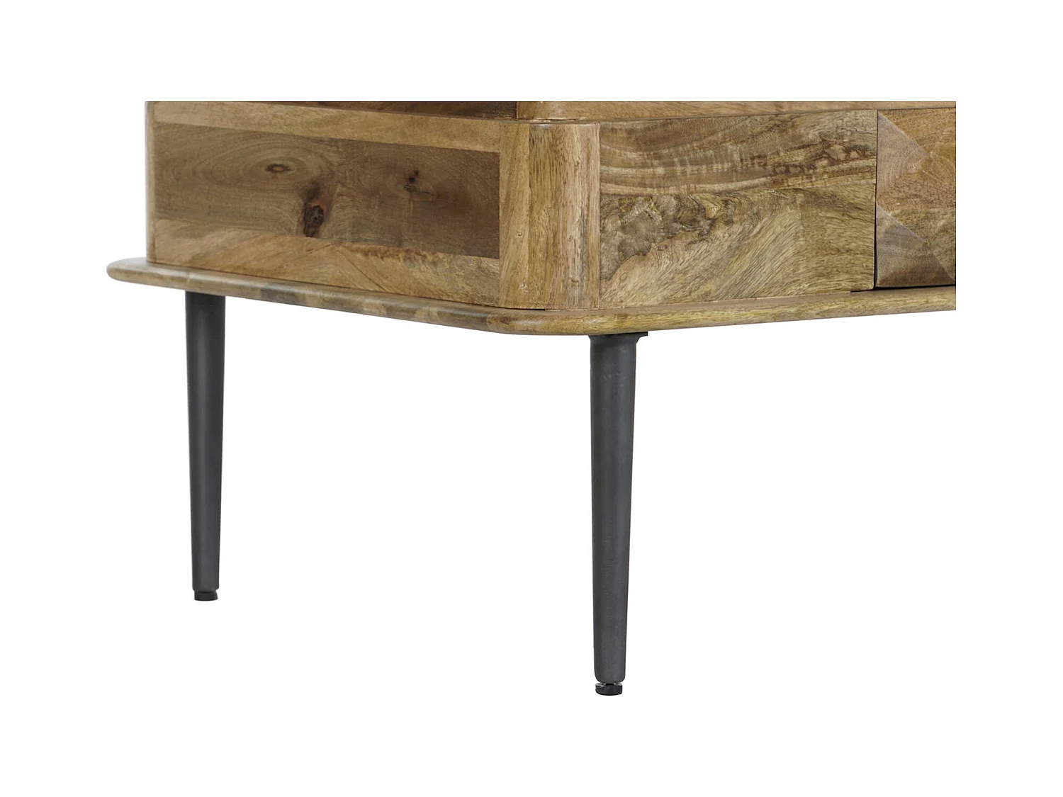 Table basse bois et métal pour salon moderne et cosy