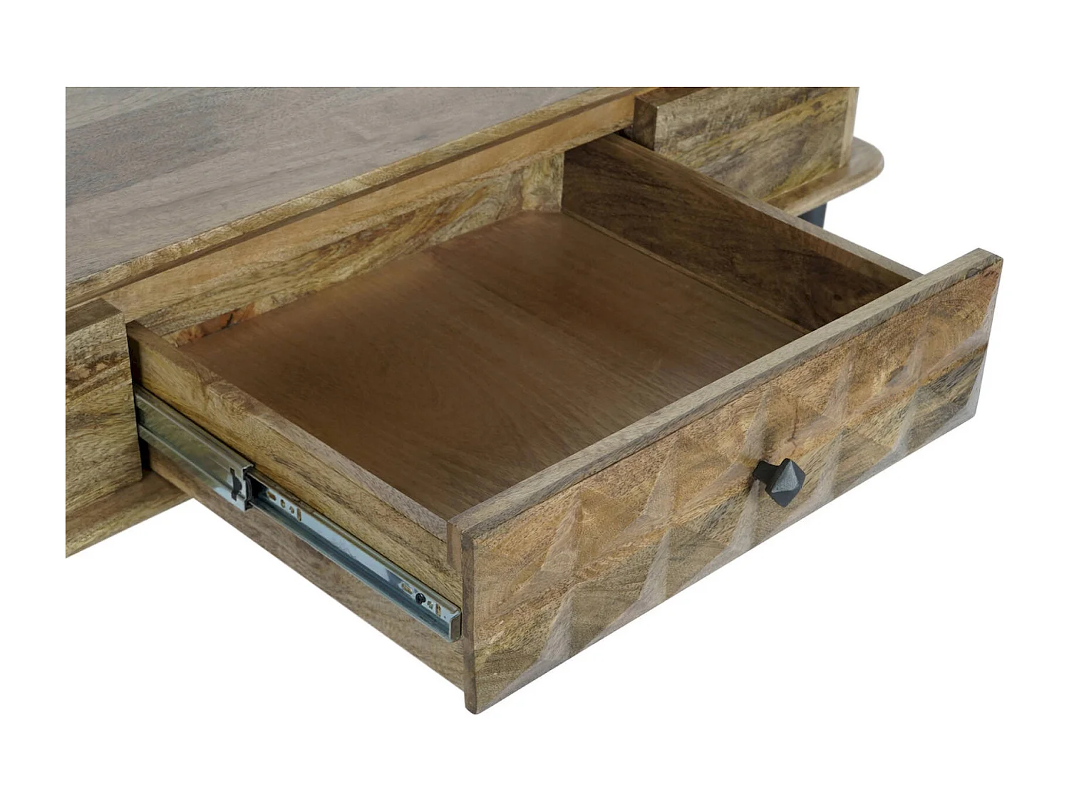 Table basse bois et métal pour salon moderne et cosy