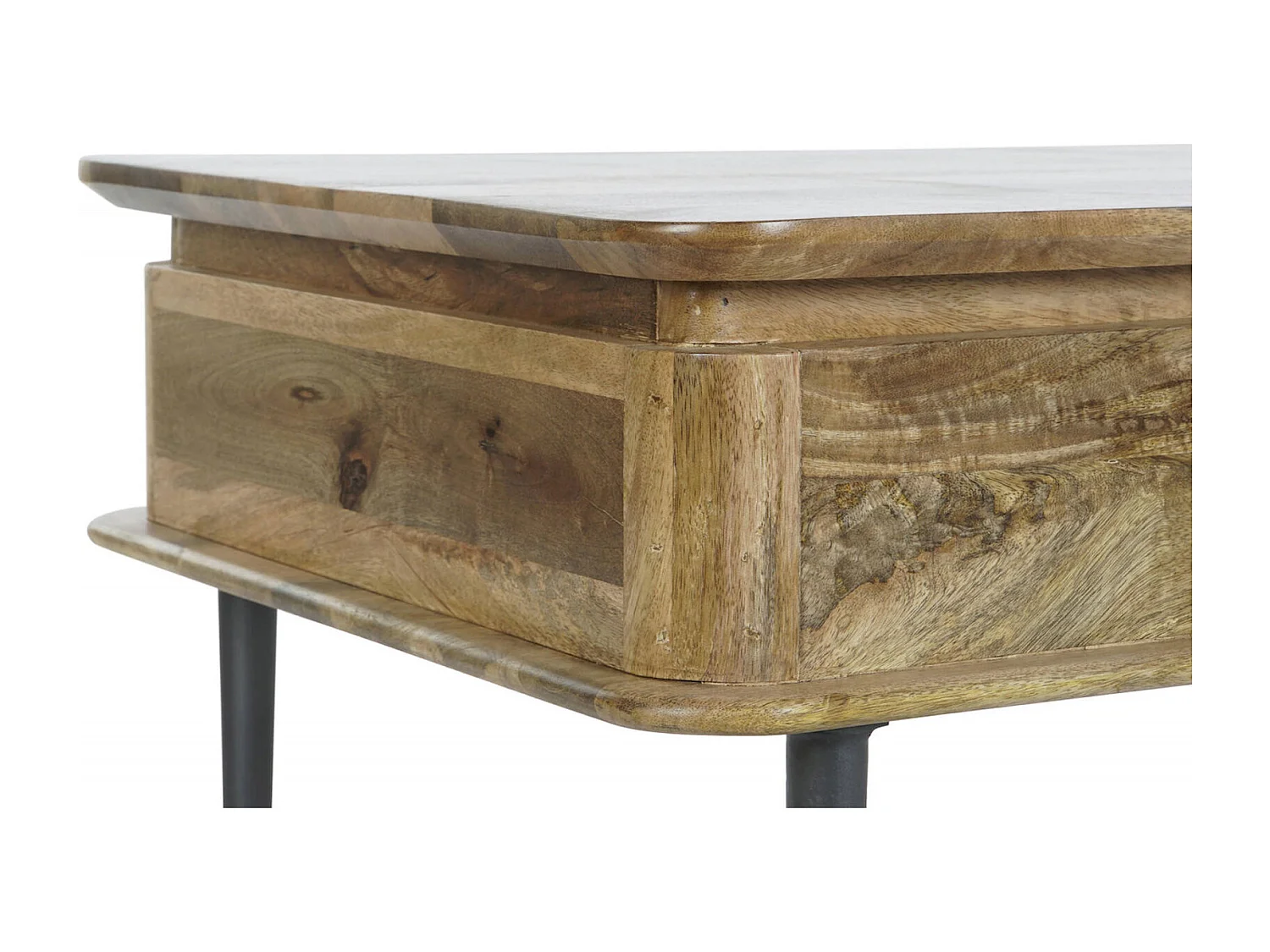 Table basse bois et métal pour salon moderne et cosy