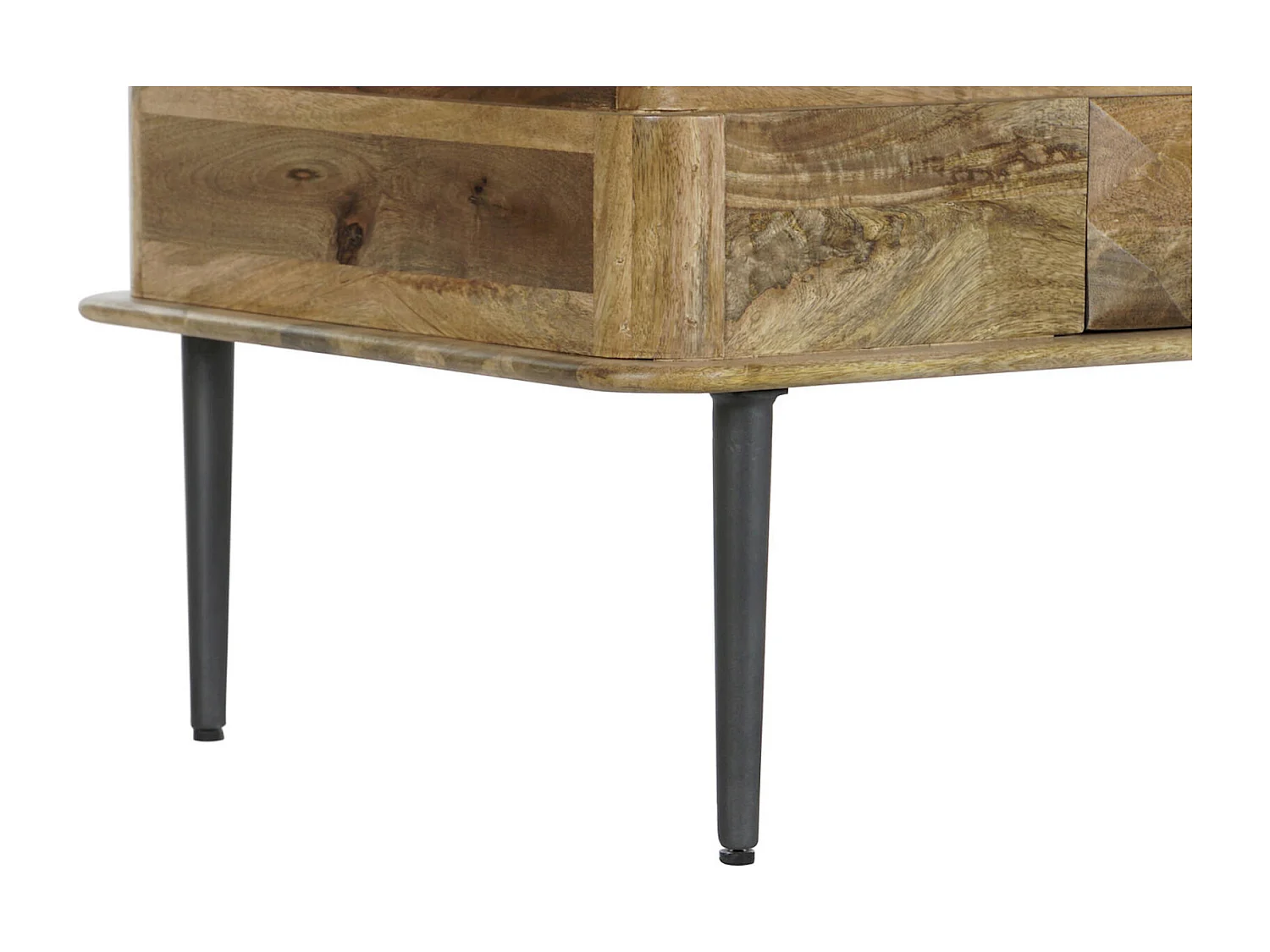 Table basse bois et métal pour salon moderne et cosy