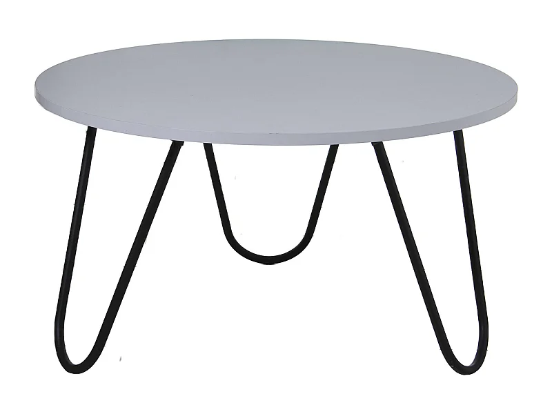 Table basse élégance sobre pour salon raffiné