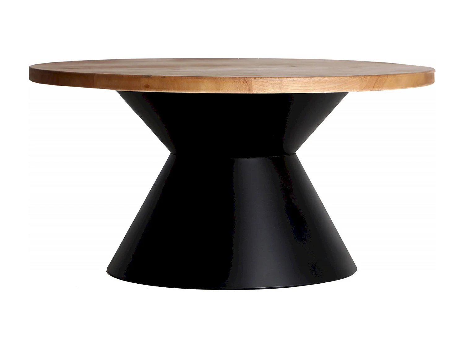 Table basse Amilly bicolore design colonial