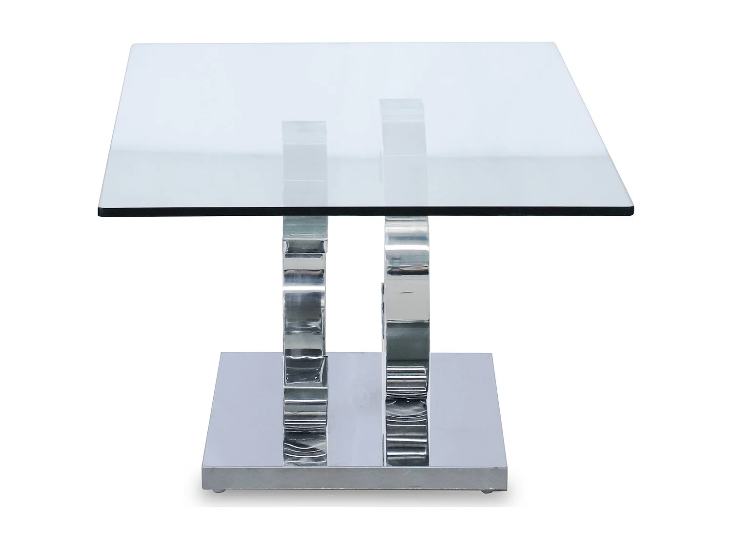 Table basse élégance moderne en verre pour salon