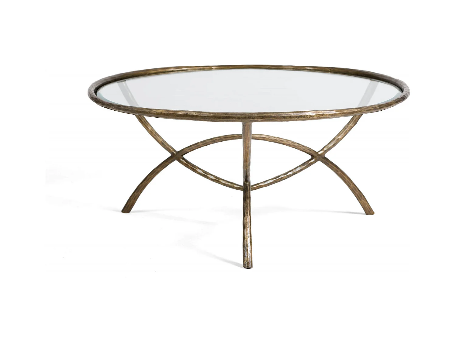 Table salon élégance dorée verre design unique