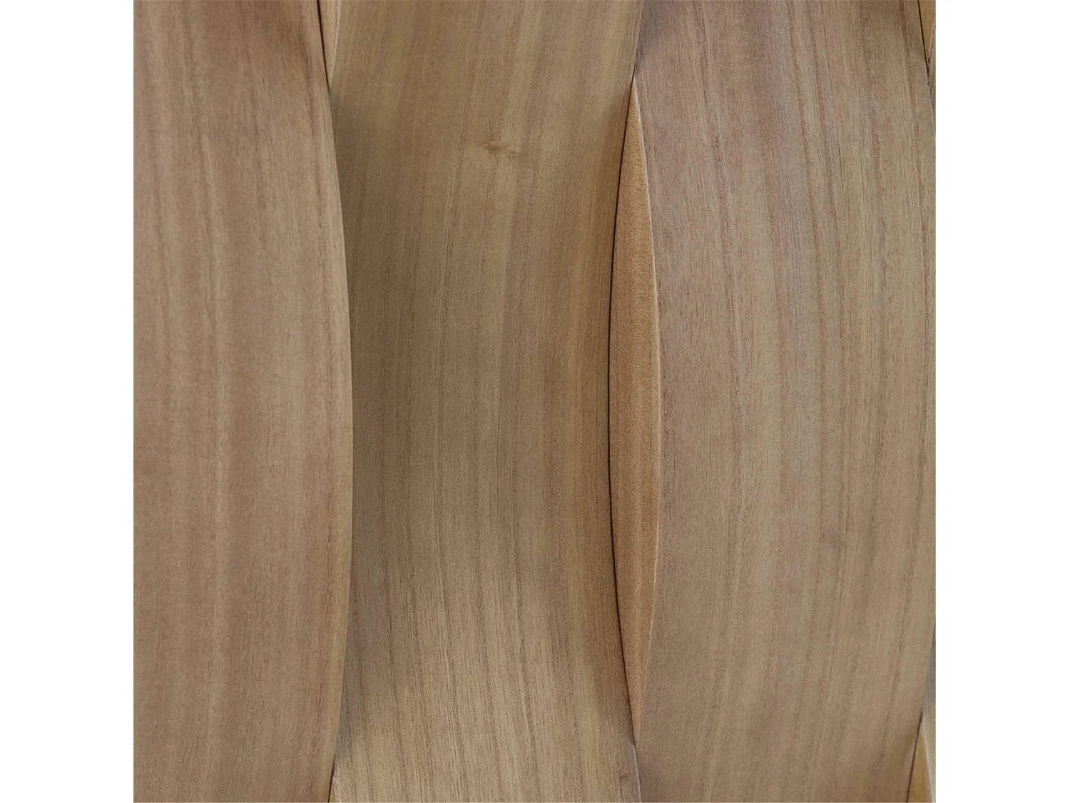 Sculpture murale en bois mdf naturel