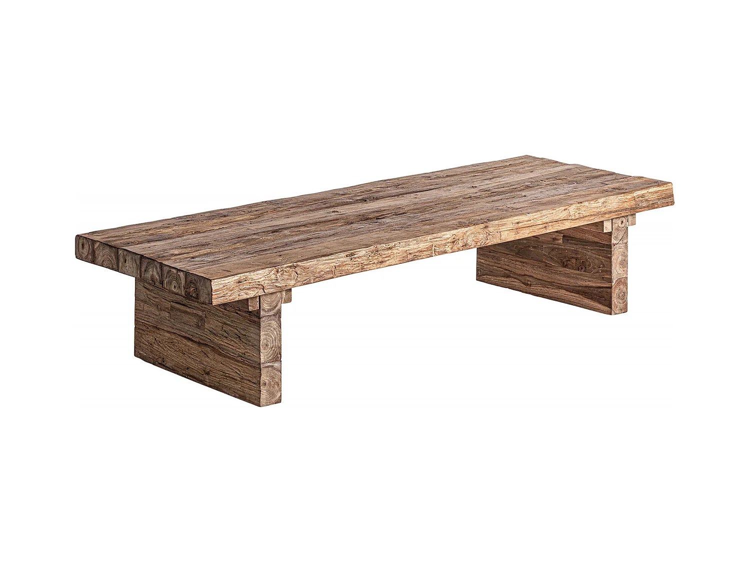 Table basse Nysted style colonial en teka