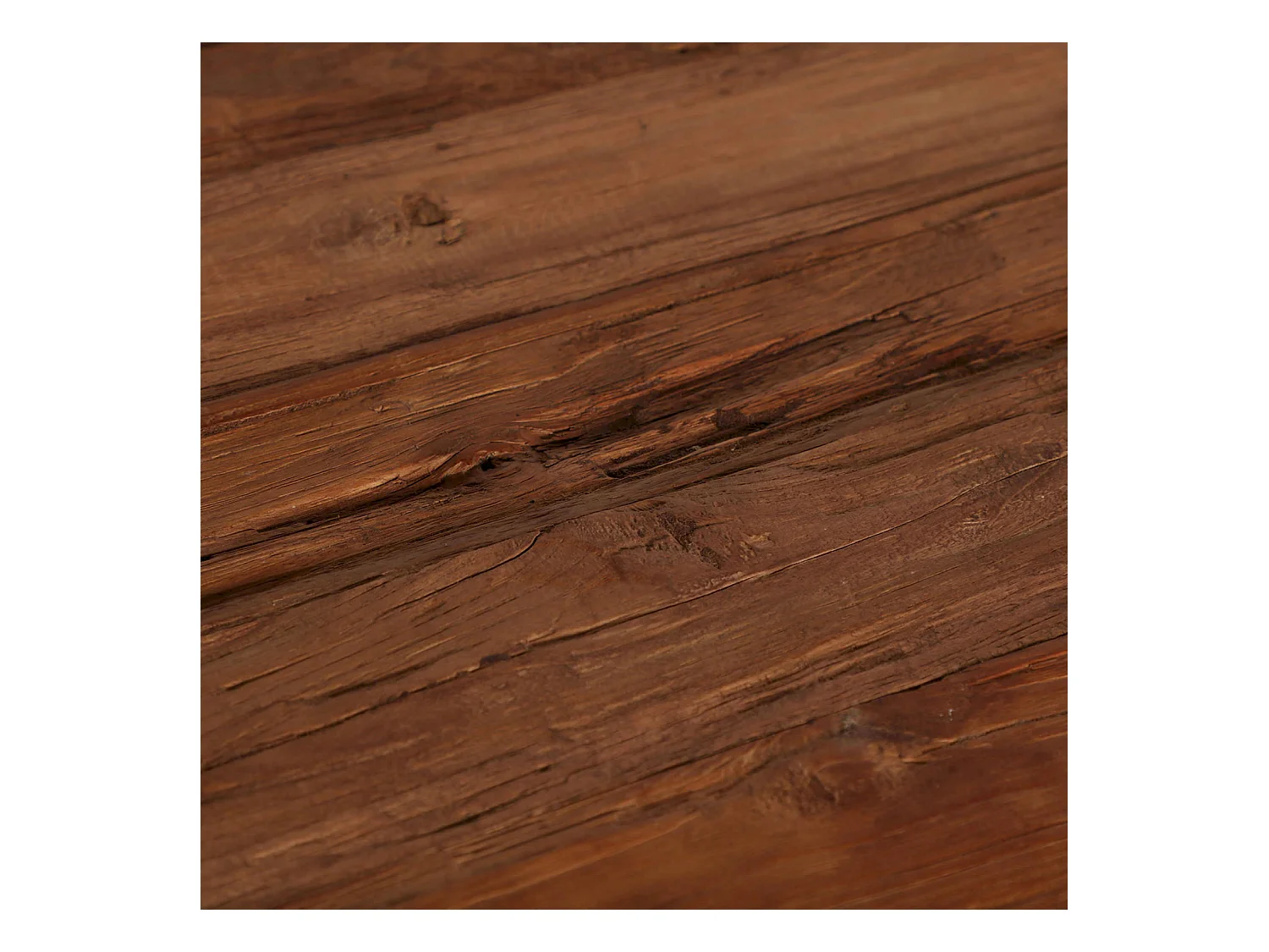 Table basse Nysted style colonial en teka