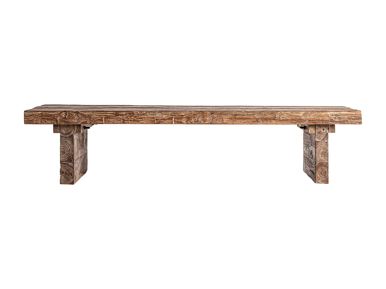 Table basse Nysted style colonial en teka