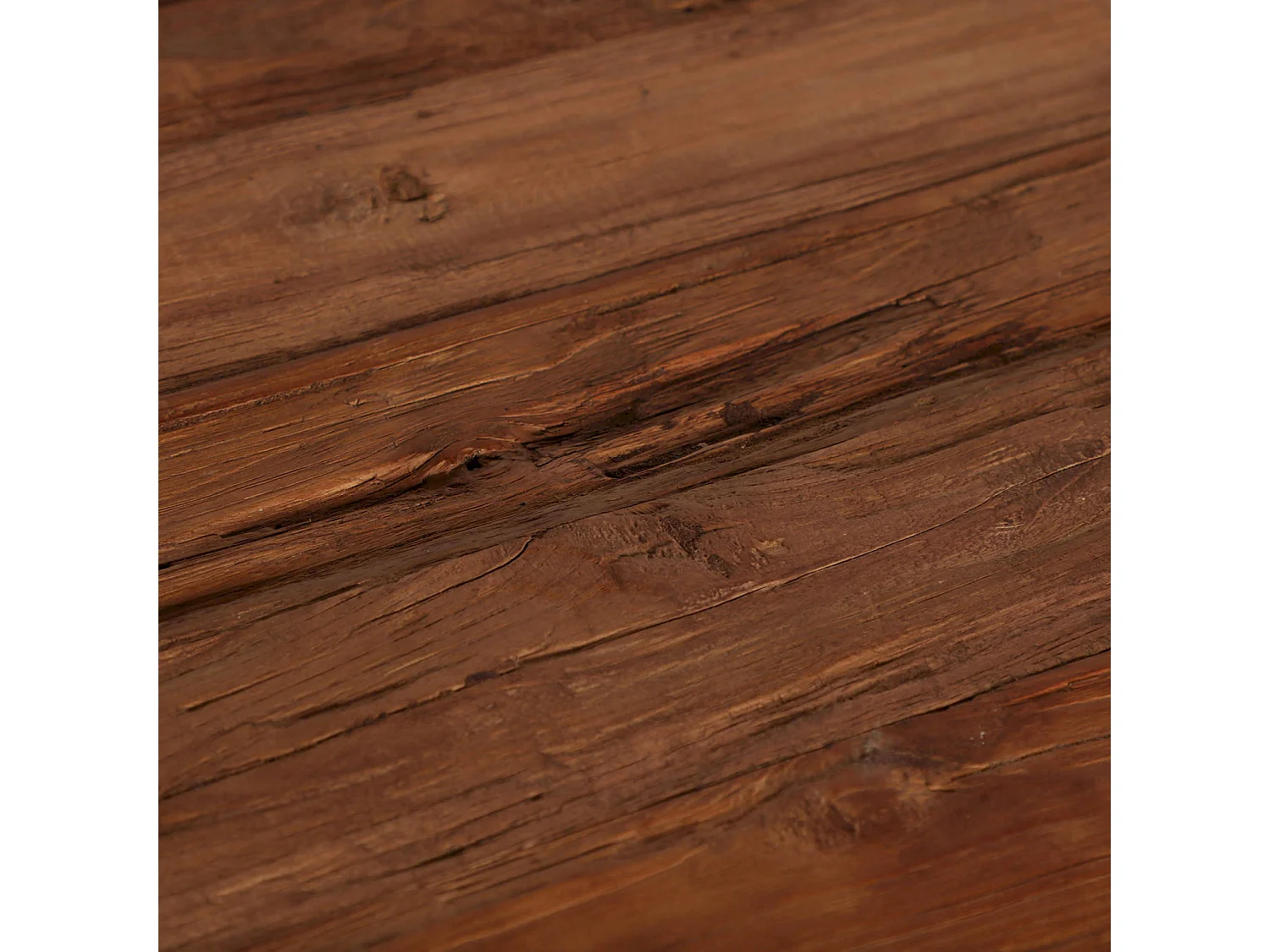 Table basse Nysted style colonial en teka