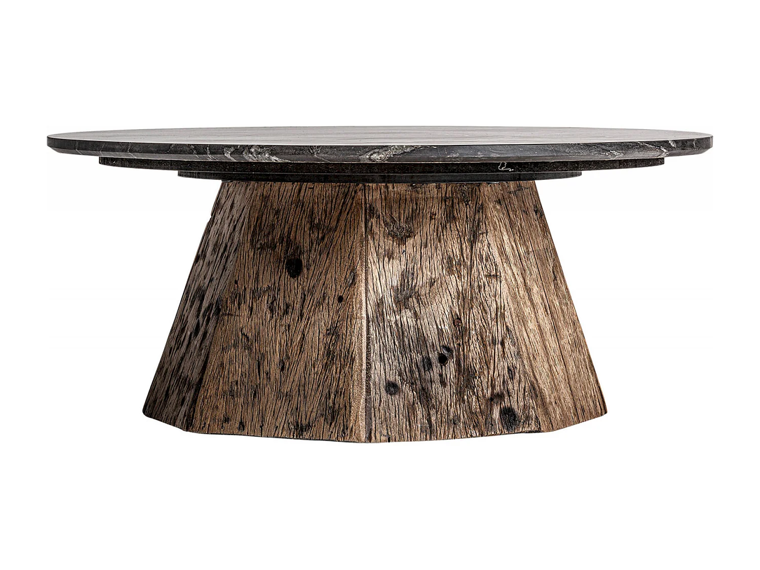 Table basse Walding en marbre nordique