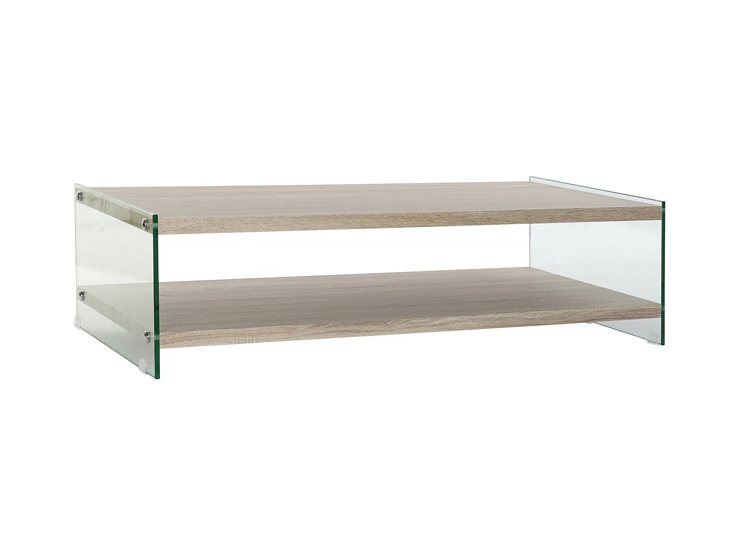 Table basse élégance transparente et pratique